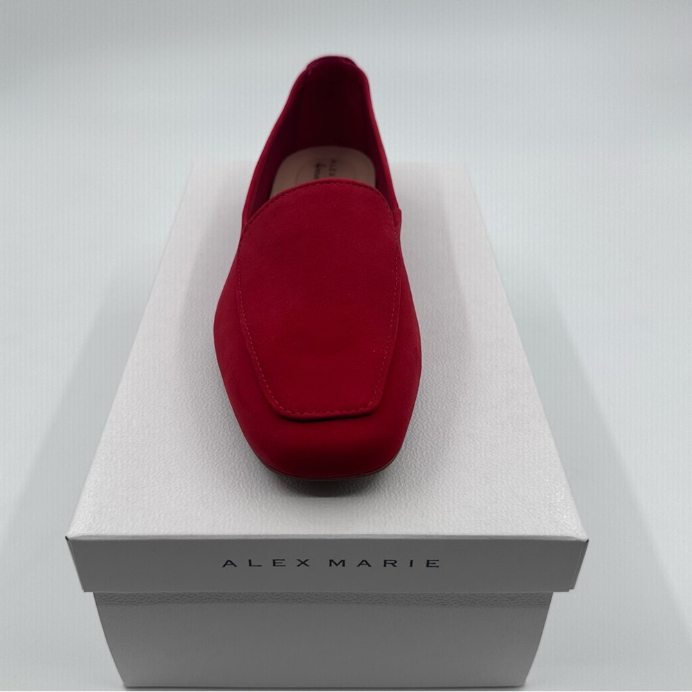 Alex Marie Bold Red Women's Loafers